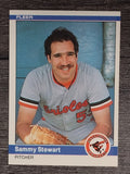 1984 Fleer #22 Sammy Stewart
