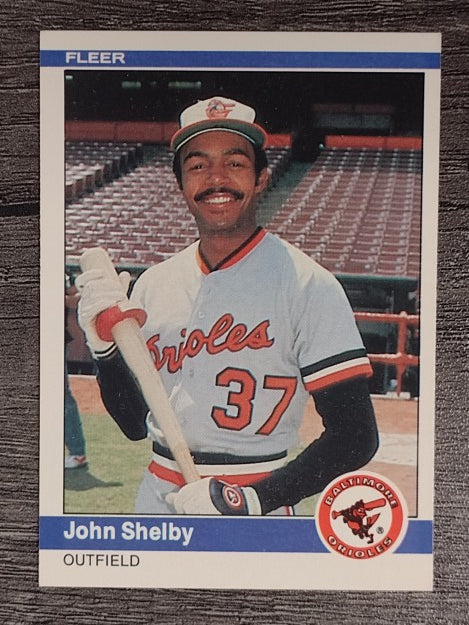 1984 Fleer #20 John Shelby