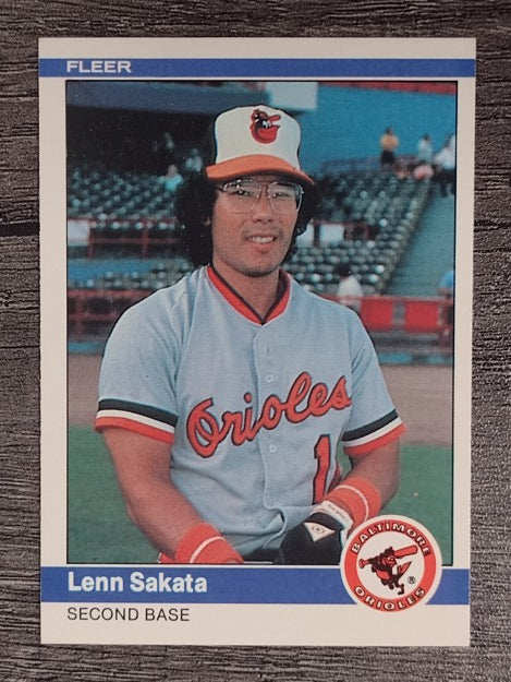 1984 Fleer #19 Lenn Sakata