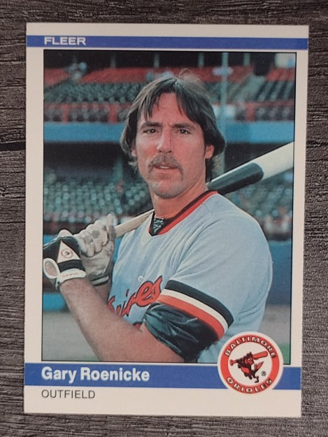1984 Fleer #18 Gary Roenicke