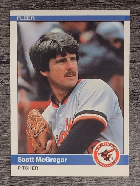 1984 Fleer #13 Scott McGregor