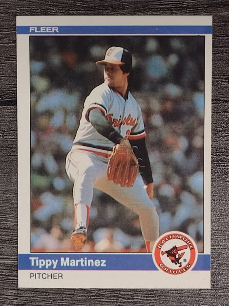 1984 Fleer #12 Tippy Martinez
