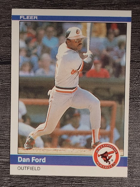 1984 Fleer #9 Dan Ford