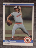 1984 Fleer #8 Mike Flanagan