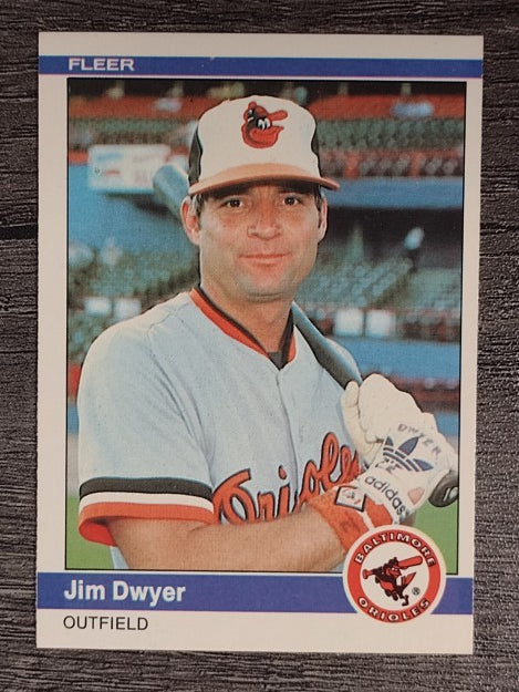 1984 Fleer #7 Jim Dwyer