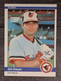 1984 Fleer #7 Jim Dwyer