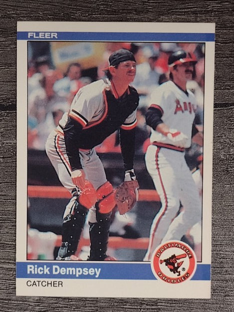 1984 Fleer #6 Rick Dempsey