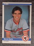 1984 Fleer #5 Storm Davis