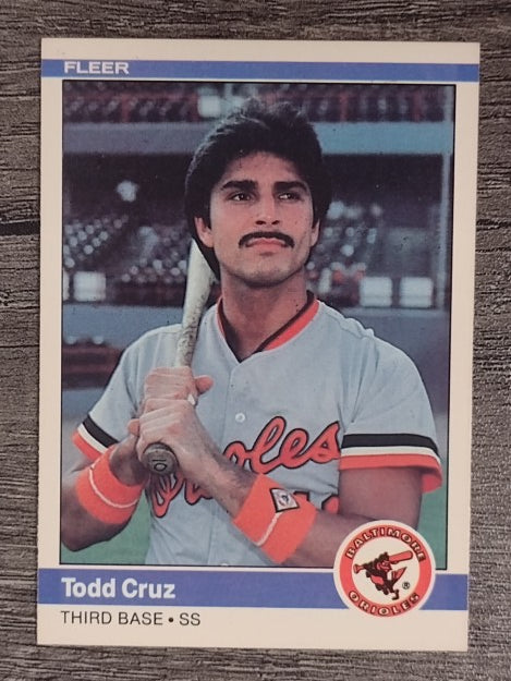 1984 Fleer #3 Todd Cruz