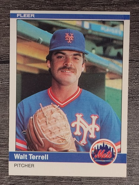 1984 Fleer #601 Walt Terrell