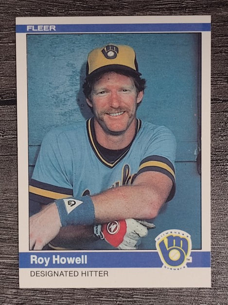 1984 Fleer #203 Roy Howell