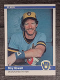 1984 Fleer #203 Roy Howell