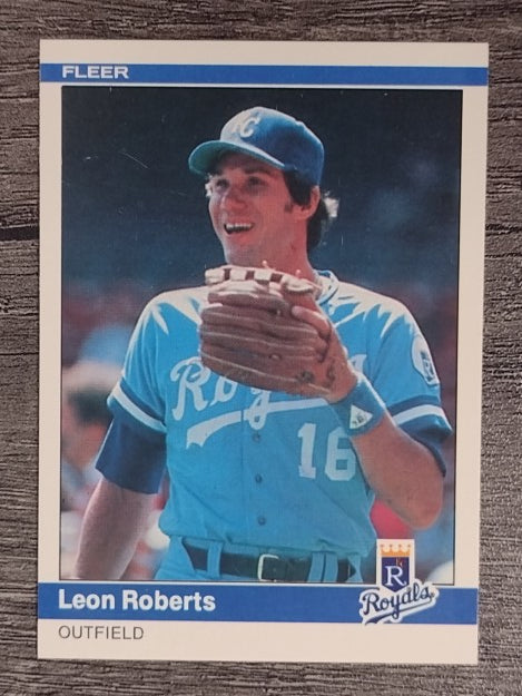 1984 Fleer #356 Leon Roberts