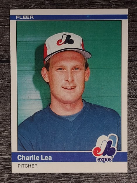 1984 Fleer #278 Charlie Lea