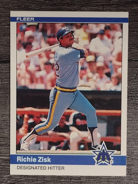 1984 Fleer #625 Richie Zisk