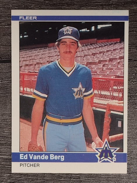 1984 Fleer #623 Ed VandeBerg