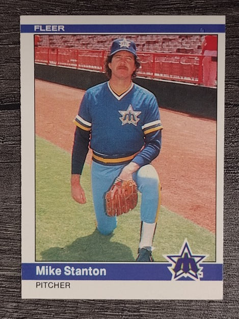 1984 Fleer #619 Mike Stanton