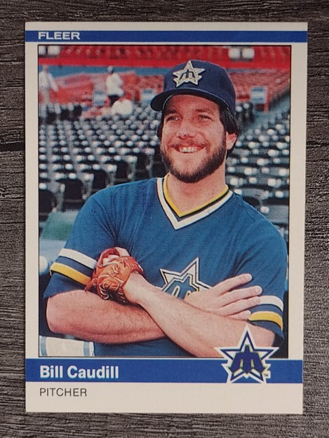 1984 Fleer #608 Bill Caudill