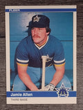 1984 Fleer #604 Jamie Allen