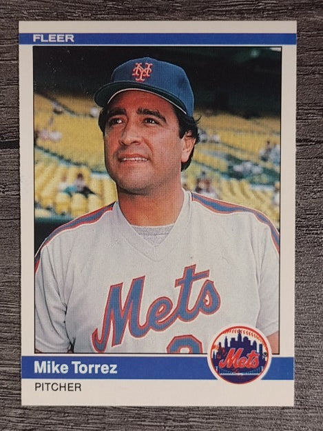 1984 Fleer #602 Mike Torrez