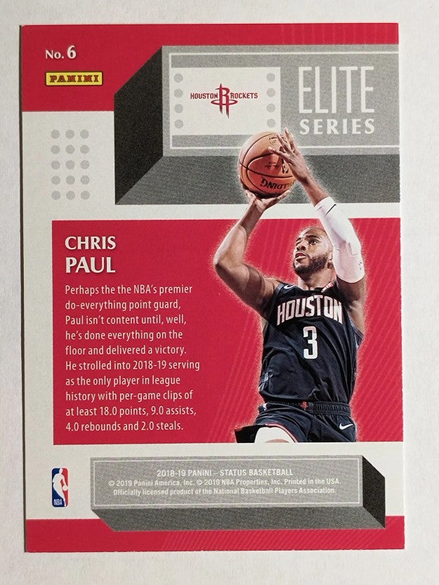 2018-19 Panini Status Elite Series #6 Chris Paul