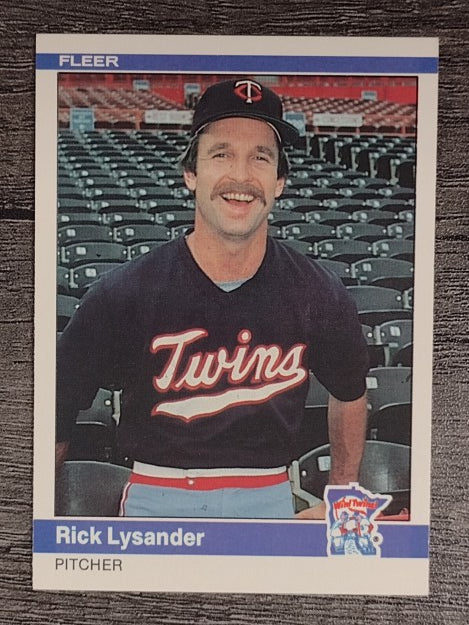 1984 Fleer #570 Rick Lysander