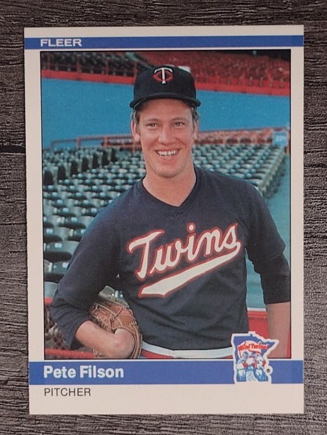 1984 Fleer #564 Pete Filson