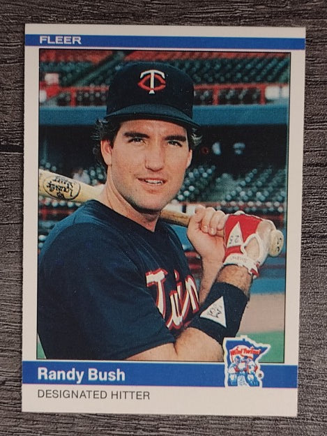 1984 Fleer #558 Randy Bush