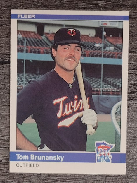 1984 Fleer #557 Tom Brunansky