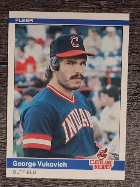 1984 Fleer #555 George Vukovich