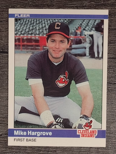 1984 Fleer #543 Mike Hargrove