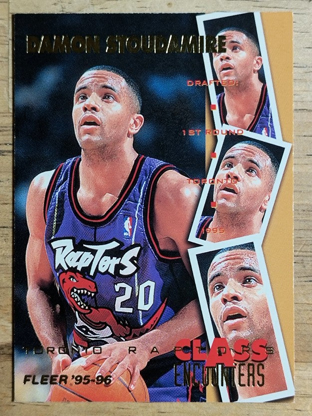 1995-96 Fleer Class Encounters #34 Damon Stoudamire