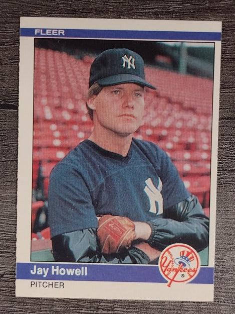 1984 Fleer #128 Jay Howell