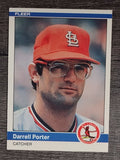 1984 Fleer #331 Darrell Porter