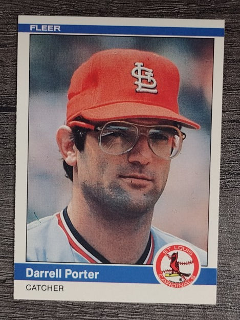 1984 Fleer #331 Darrell Porter