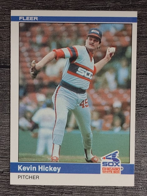 1984 Fleer #61 Kevin Hickey