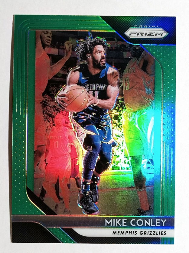 2018-19 Panini Prizm Prizms Green #86 Mike Conley