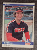 1984 Fleer #54 Britt Burns