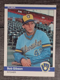1984 Fleer #201 Bob L. Gibson RC