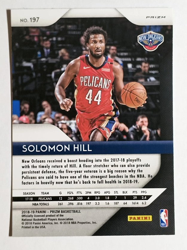 2018-19 Panini Prizm Prizms Green #197 Solomon Hill