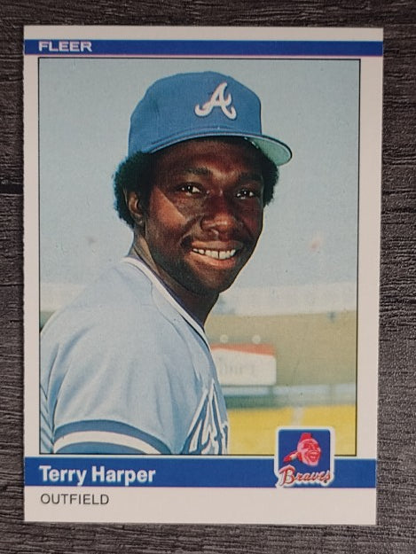 1984 Fleer #180 Terry Harper