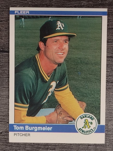 1984 Fleer #439 Tom Burgmeier