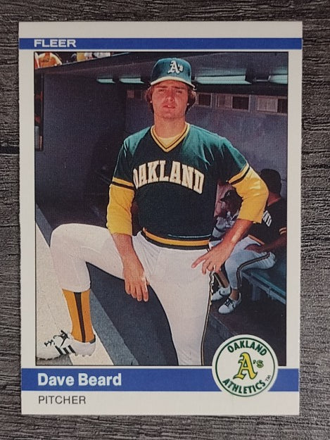 1984 Fleer #438 Dave Beard