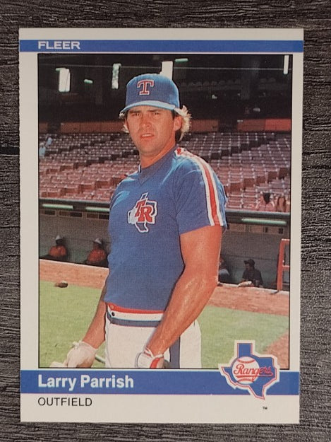 1984 Fleer #424 Larry Parrish