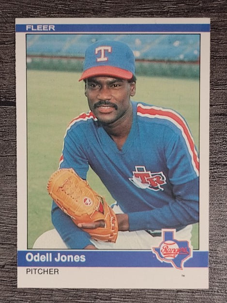 1984 Fleer #421 Odell Jones