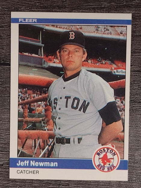1984 Fleer #404 Jeff Newman