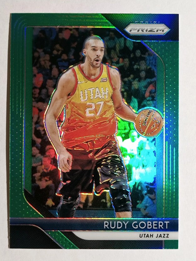 2018-19 Panini Prizm Prizms Green #193 Rudy Gobert