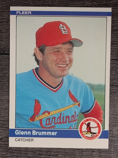 1984 Fleer #321 Glenn Brummer
