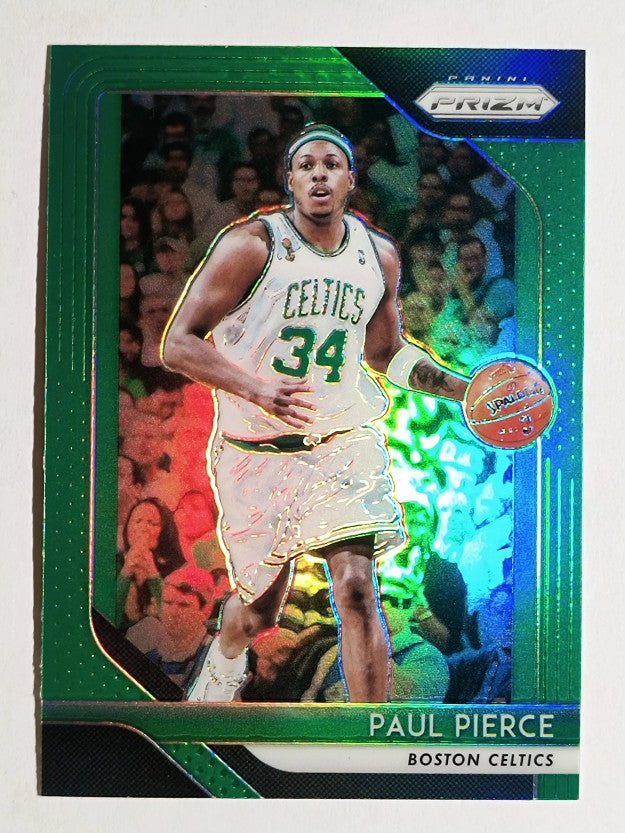 2018-19 Panini Prizm Prizms Green #175 Paul Pierce