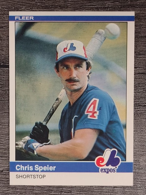 1984 Fleer #288 Chris Speier